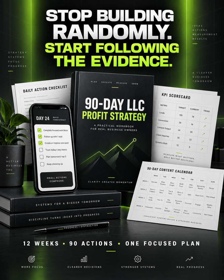 90 Day LLC Profit Strategy