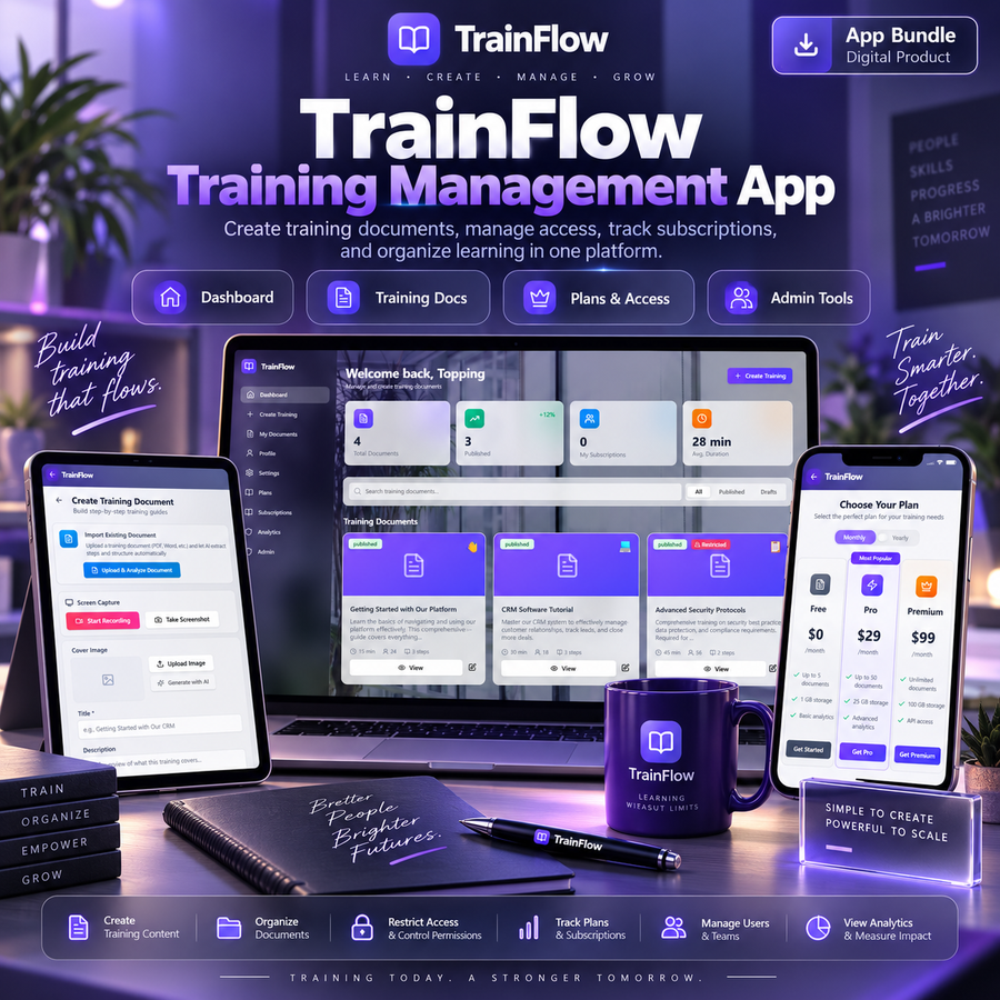 TrainEasy — AI Workplace Learning & Development Platform