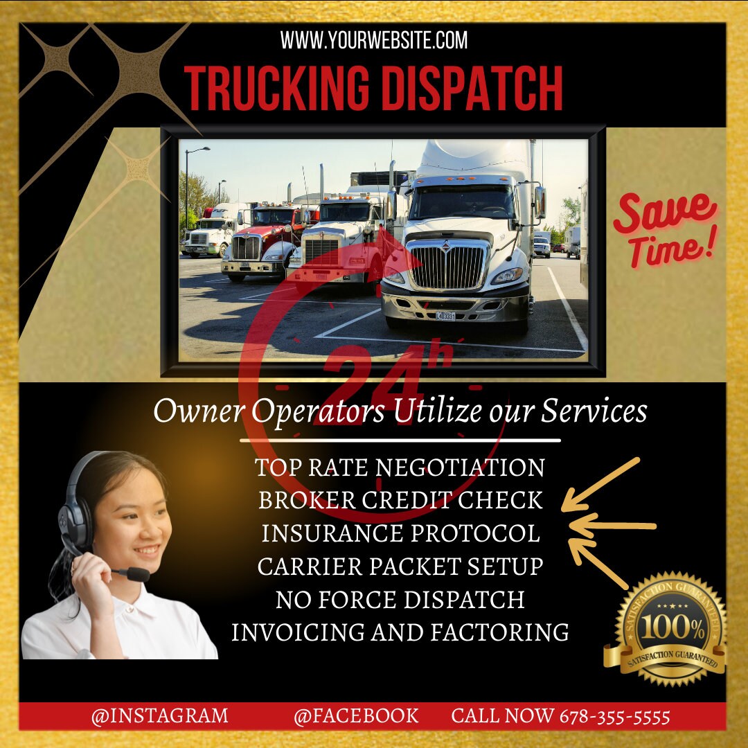 Social Media Flyer, Truck Dispatch Flyer, Virtual flyer, Website Design Flyer, Business Flyer, Computer Design flyer