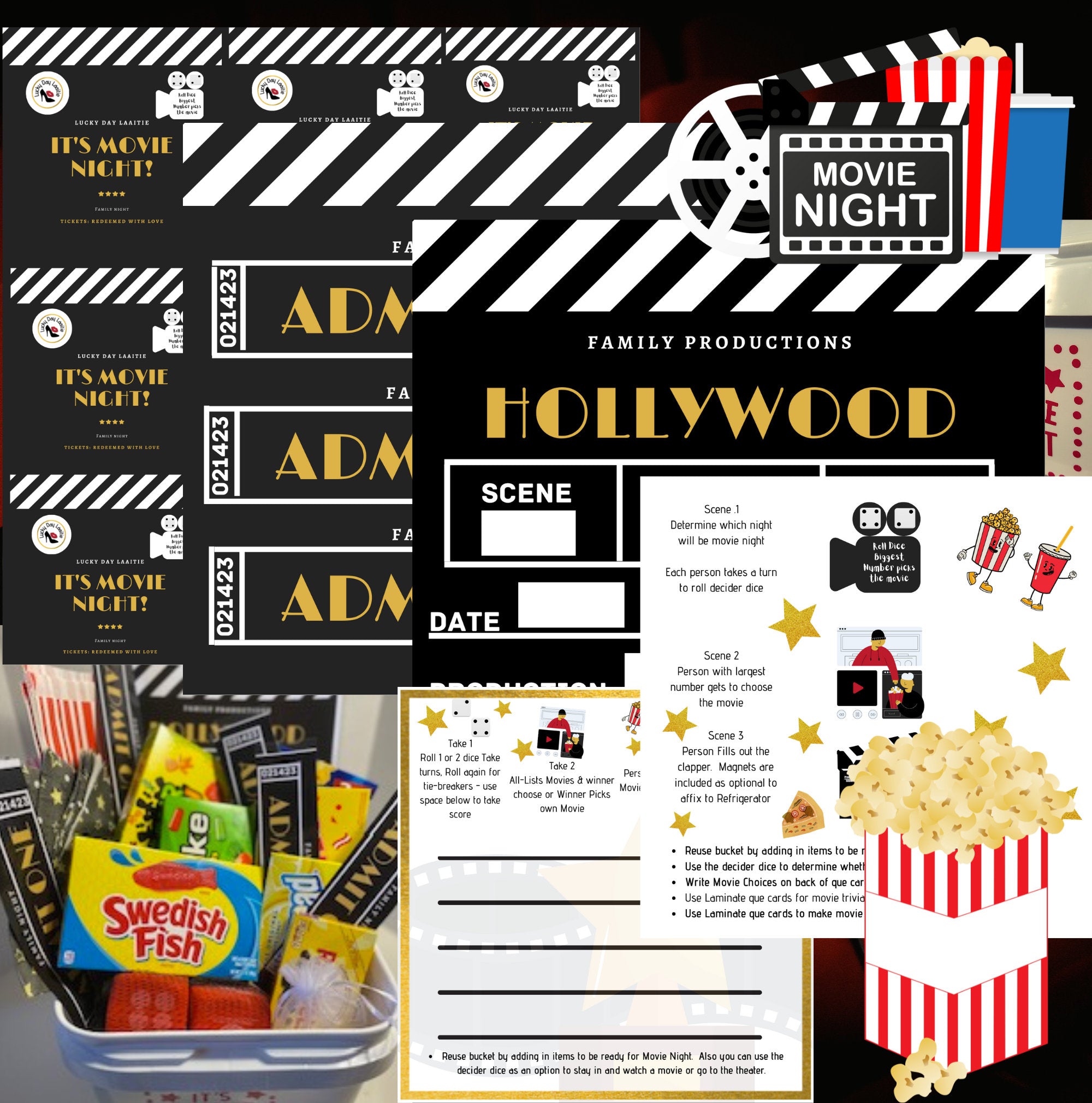 Digital Movie Night Planning Kit