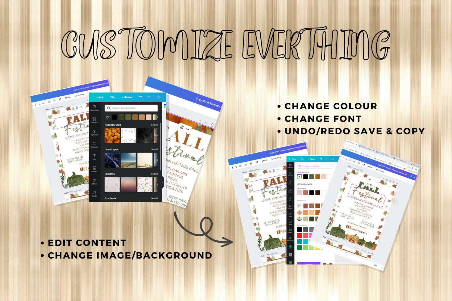 SNOW Christmas Collage Photo or Card Template, Digital Download W Bonus Elements for Designs