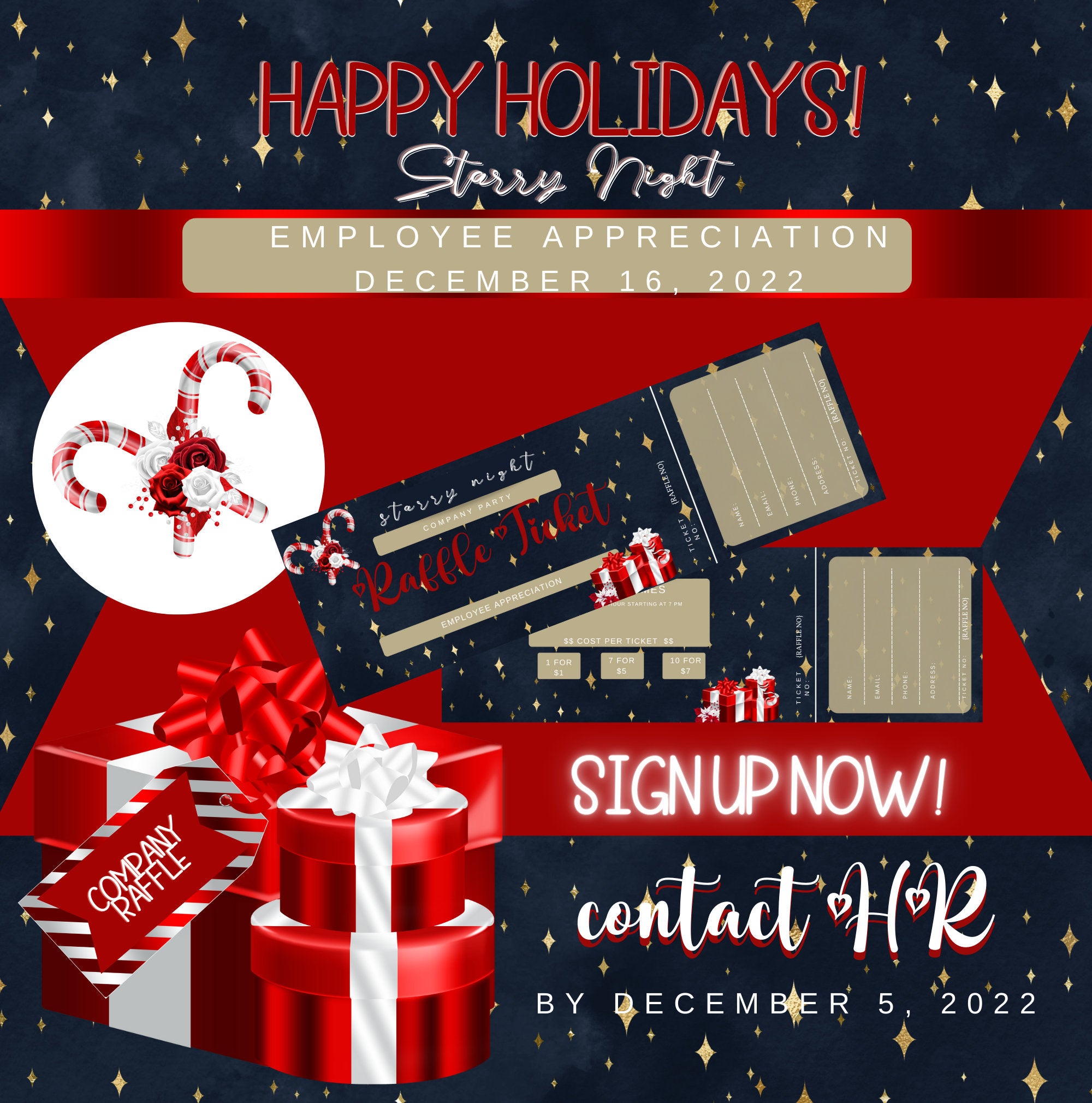 CUSTOM Raffle Ticket, Event Ticket, Fundraiser, Company Party, Digital Download W Bonus Flyer