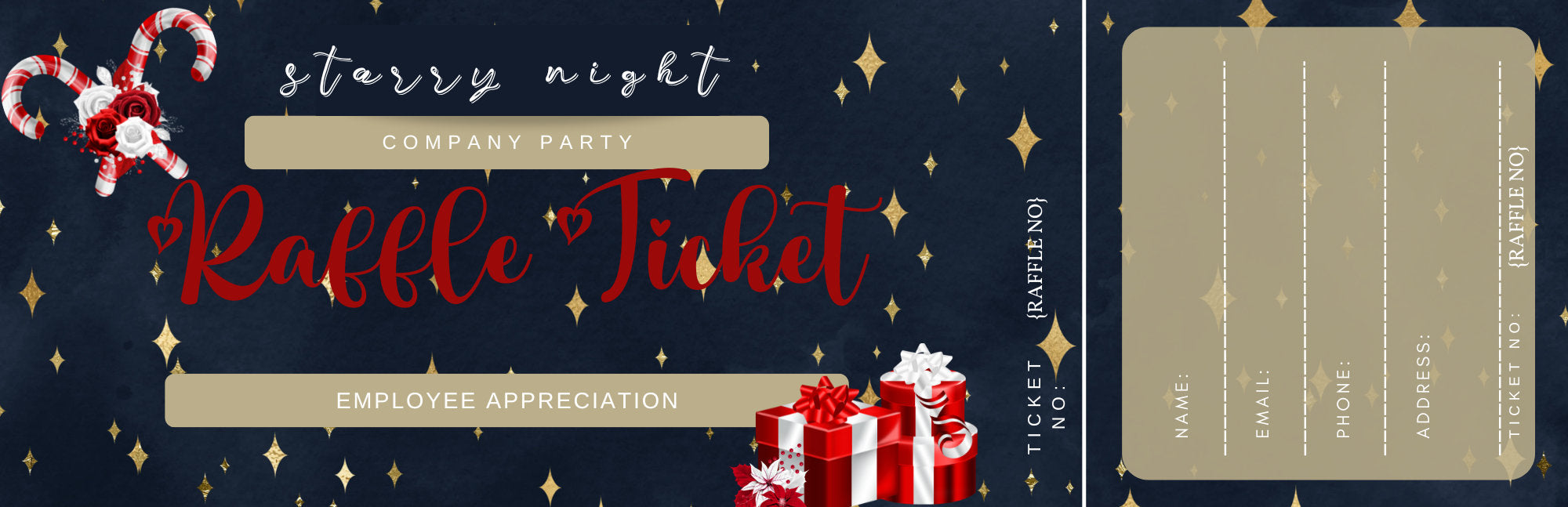 CUSTOM Raffle Ticket, Event Ticket, Fundraiser, Company Party, Digital Download W Bonus Flyer