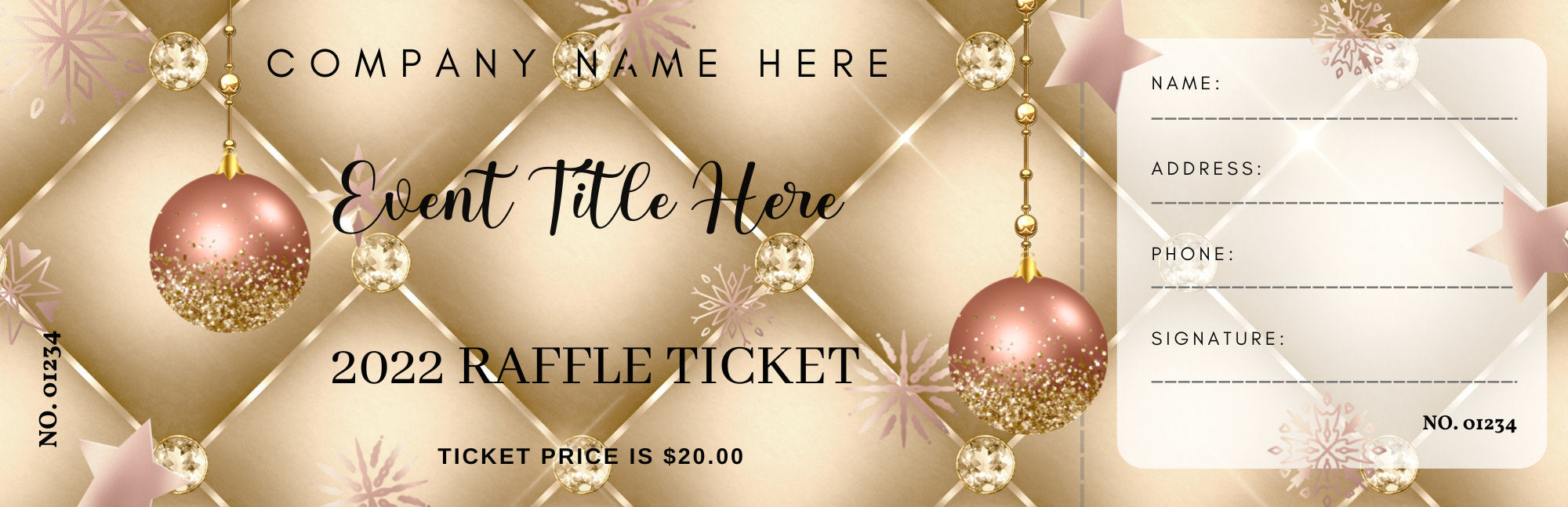 RAFFLE Ticket Template, Bonus!! Bonus Event Flyer included, Fundraiser, Company Party, Digital Download, DIY