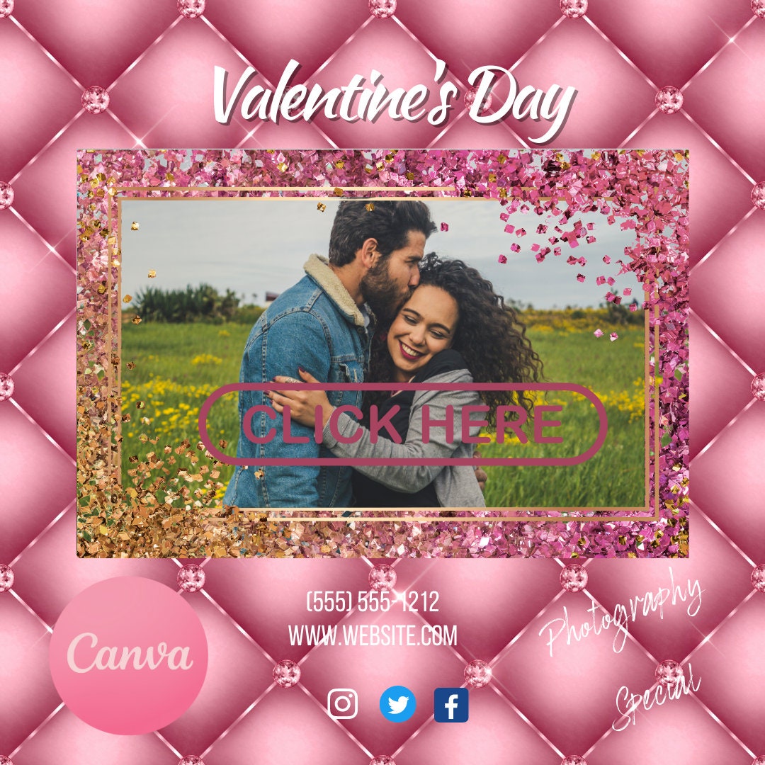 Valentines Flyer, Minimalist Flyer, V Day Special, Flyer, Instant Download, 5 for 1 deal, Beauty Flyer,