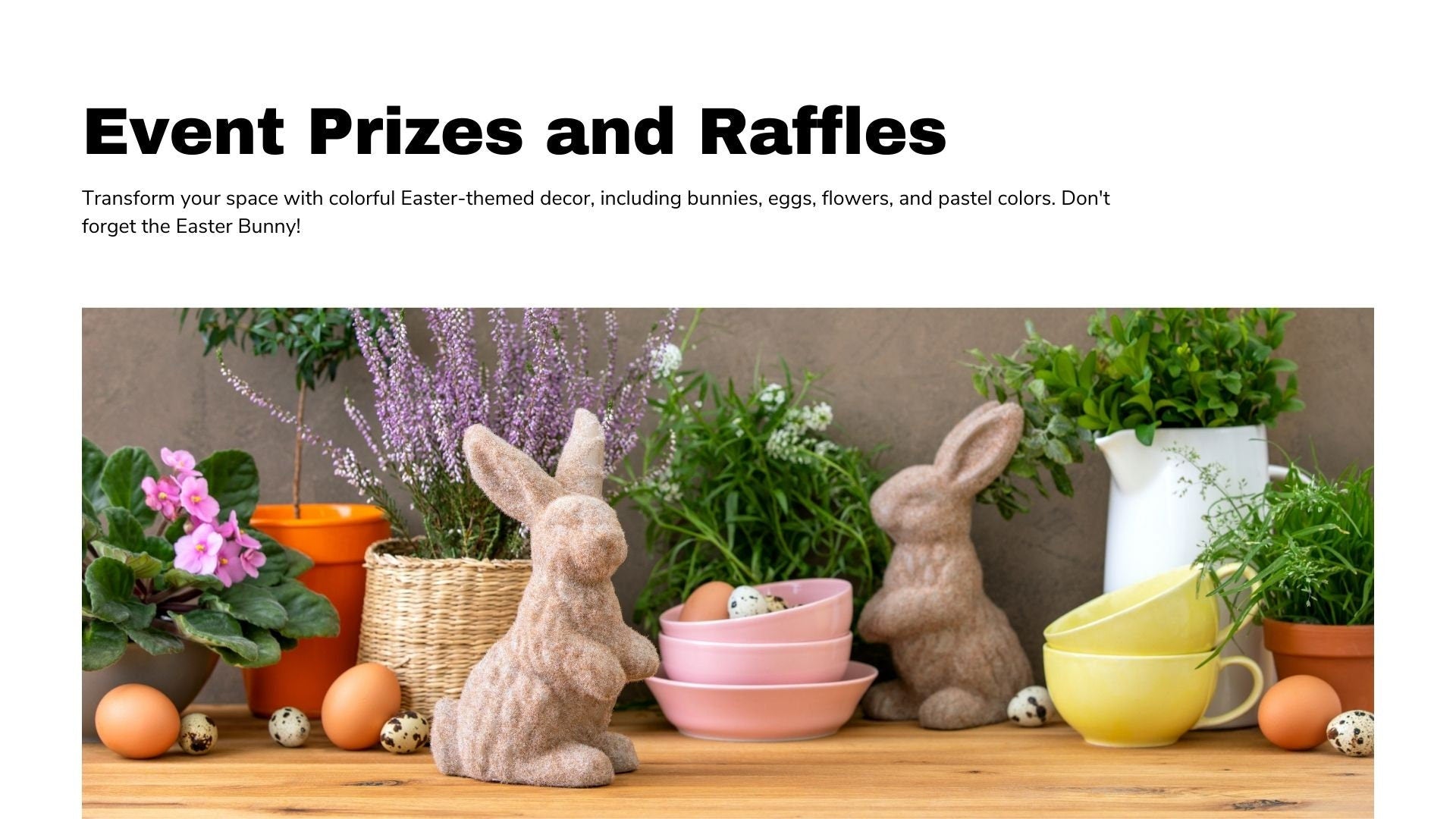 Easter Event Presentation Flyer, Easter Play Flyer, Easter Egg Hunt Flyer, Raffle- Edit with Canva