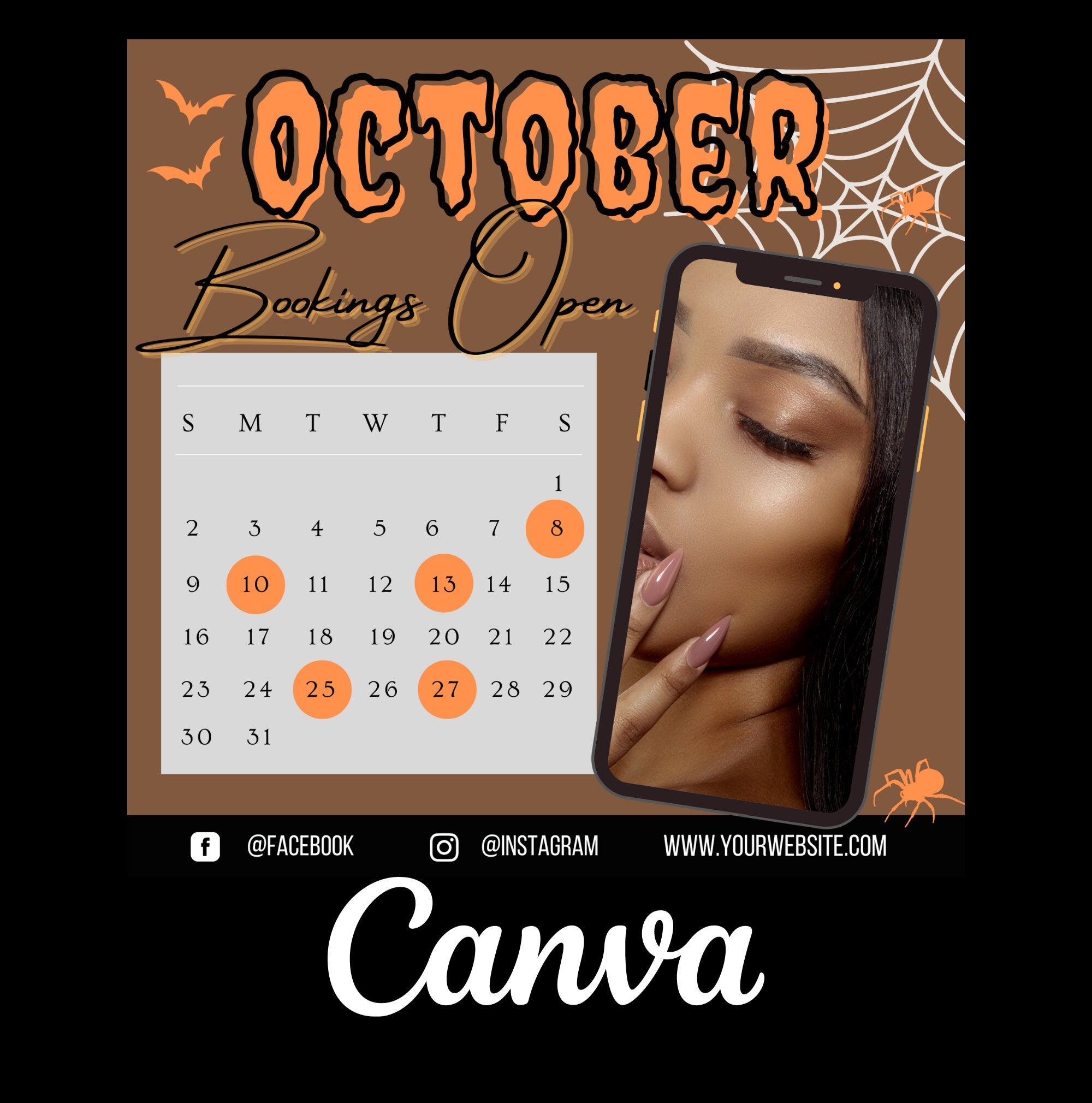 Purple Bonus Halloween Sale Flyer, October Hair Flyer, Lash Flyer, Fall Flyer, Halloween, Beauty, Booking Flyer, Digital Bundle Buy1 Get 2