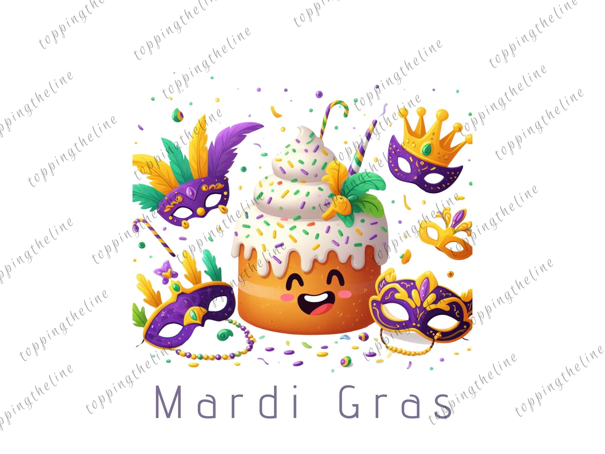 Mardi Gras, Png Sublimation Design, Happy Mardi Gras Png, Black Girl Art, Mardi Gras Carnival Png, Digital Download