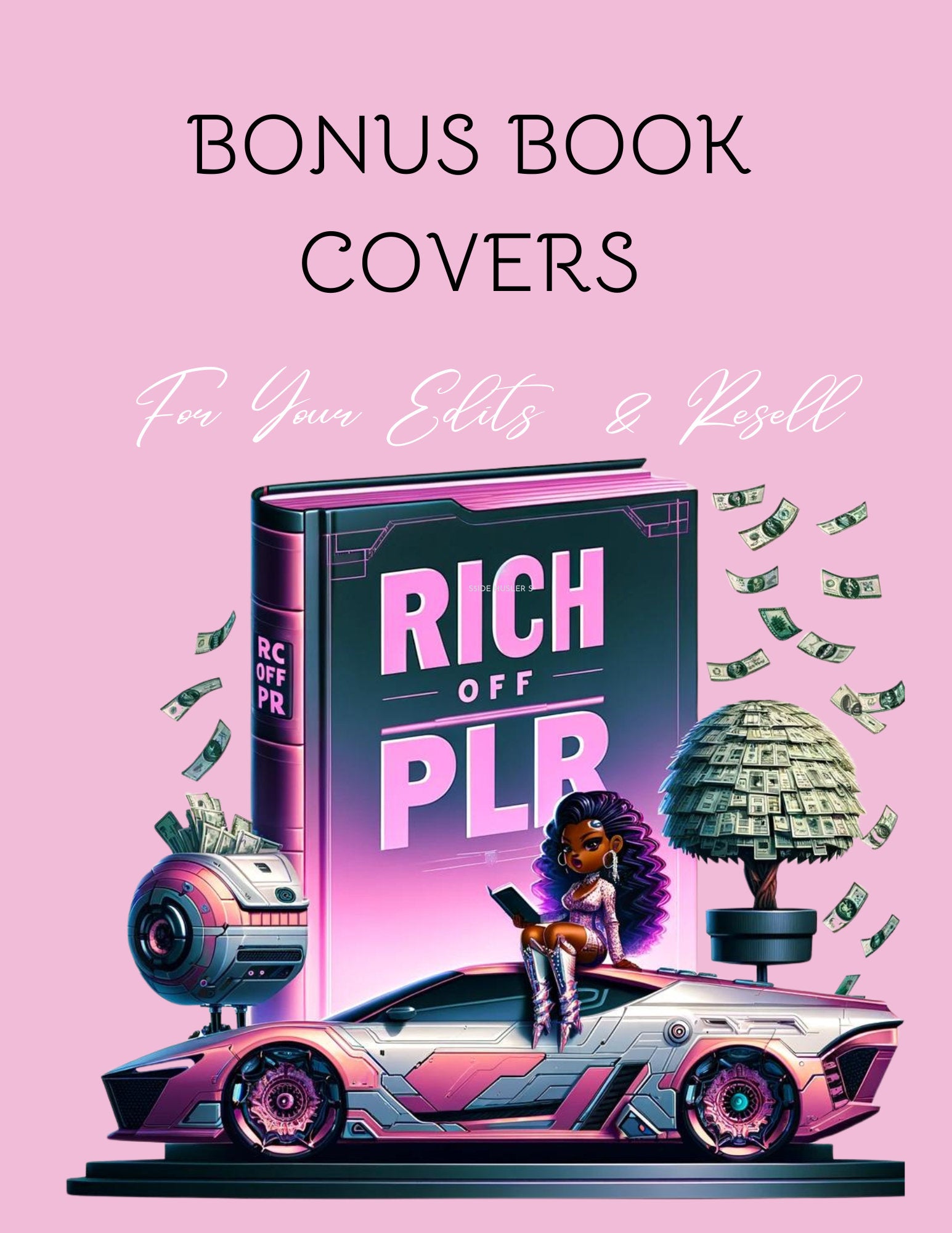 RICH Off PLR E-Book, Your options, What is it? Rights, Make Money, AI, Rewrite Content, Resell Tips & Strategies, Selling Digital Products.