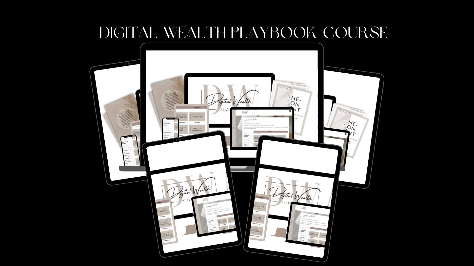 Digital Wealth Playbook  MRR,  Marketing Course Lifetime Access w/ Resell Bonus Ultimate Bonus - 12 Million +MRR, PLR