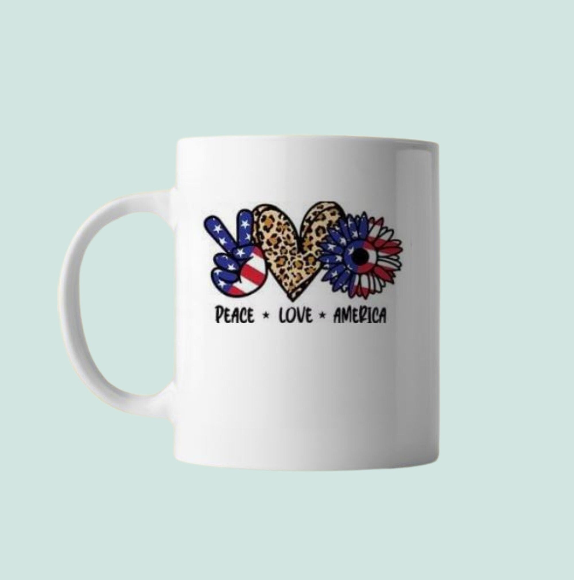 HTV Heat Transfer Vinyl - Labor Day USA Love (10x6 in) + Bonus 3x2.5 in HTV